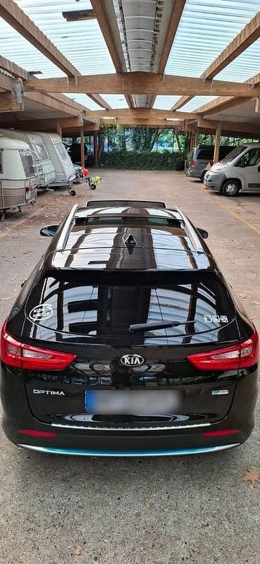 Gebraucht Kia Optima Spirit 205 PS (150 kW) 2017 Schwarz Kombi