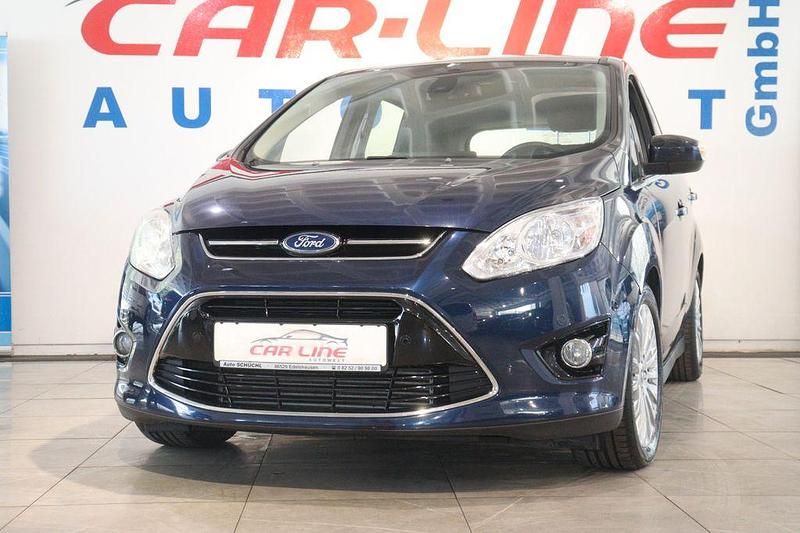 Blau Gebraucht 2013 Ford C-MAX Titanium Van / Kleinbus | 8.888 € (Fairer Preis) - Bild 1/4