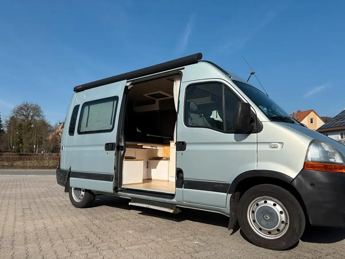 Gebraucht Renault Master 101 PS (74 kW) 2010 Grau Van / Kleinbus