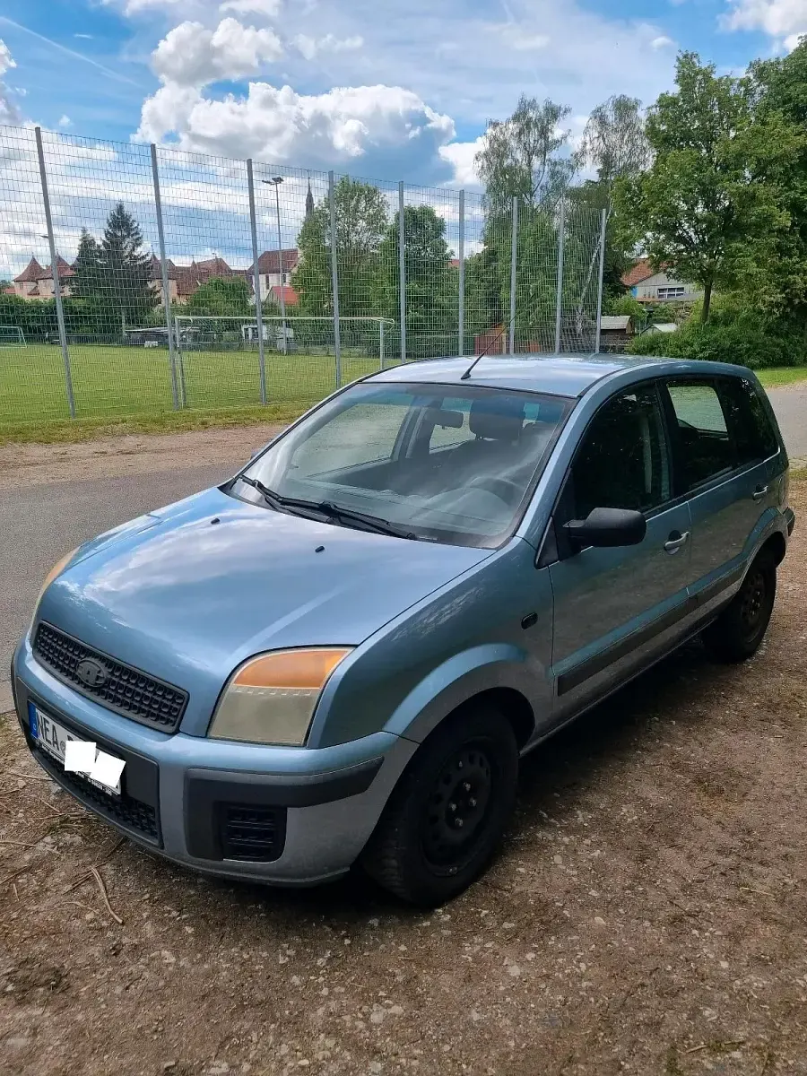 Gebraucht Ford Fusion 80 PS (58 kW) 2007 Blau Kleinwagen