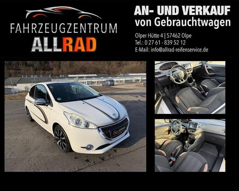 Weiß Gebraucht 2013 Peugeot 208 Style Kleinwagen | 4.250 € (Fairer Preis) - Bild 1/4