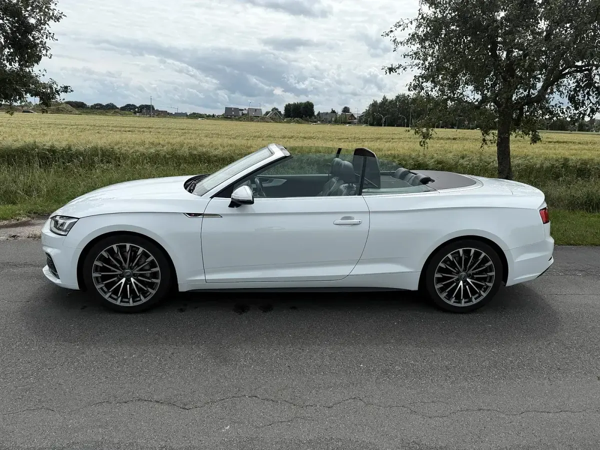 Gebraucht Audi A5 Cabriolet S-Line 190 PS (139 kW) 2017 Weiß Cabrio