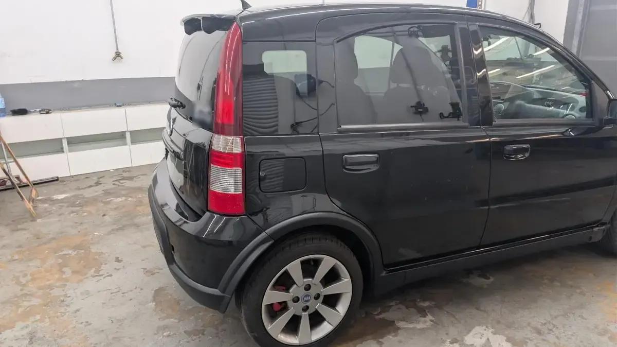 Gebraucht Fiat Panda 101 PS (74 kW) 2008 Schwarz Kleinwagen