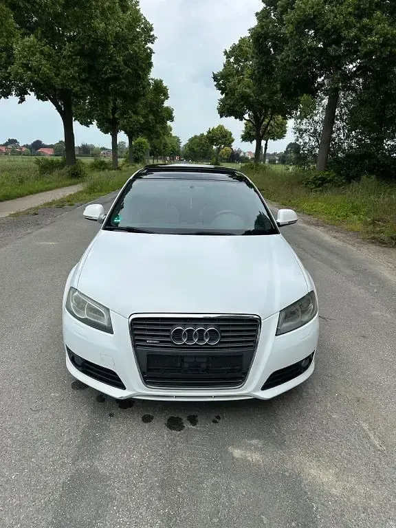 Gebraucht Audi A3 S-Line 170 PS (125 kW) 2009 Weiß Kleinwagen