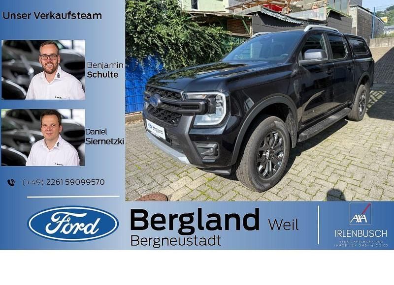 Agate black metallic schwarz Neu 2025 Ford Ranger Wildtrack Abholung | 61.480 € (Teuer) - Bild 1/4