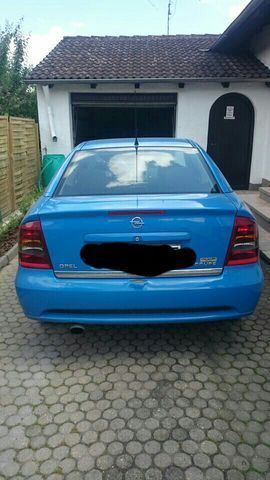 Gebraucht Opel Astra 170 PS (125 kW) 2001 Blau metallic Coupé