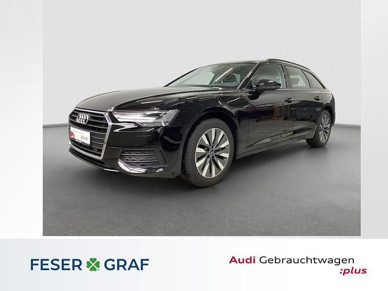 Brillantschwarz Gebraucht 2022 Audi A6 Premium Kombi | 29.480 € (Superpreis) - Bild 1/3