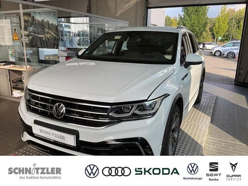 Weiß Gebraucht 2020 VW Tiguan R-line SUV | 27.950 € (Guter Preis) - Bild 1/3