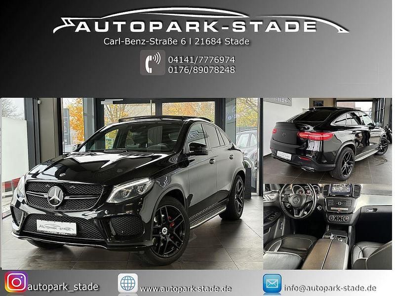 Schwarz Gebraucht 2018 Mercedes GLE350 AMG Coupé | 38.499 € (Fairer Preis) - Bild 1/4