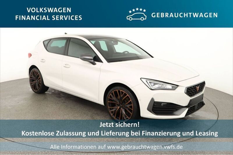 Weiß Gebraucht 2021 Cupra Leon Limousine | 22.920 € (Fairer Preis) - Bild 1/4
