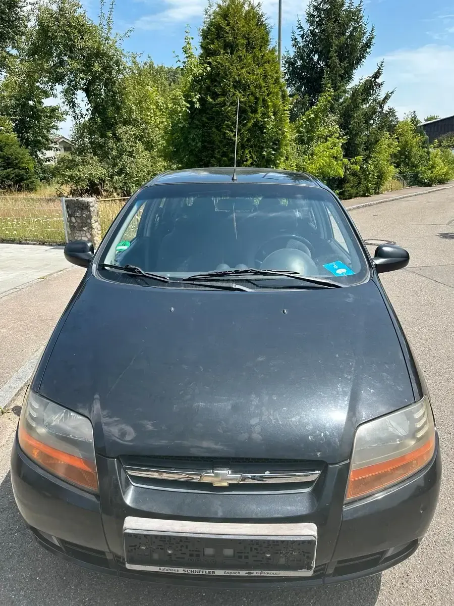 Usata Chevrolet Kalos 2006 Nero Utilitaria