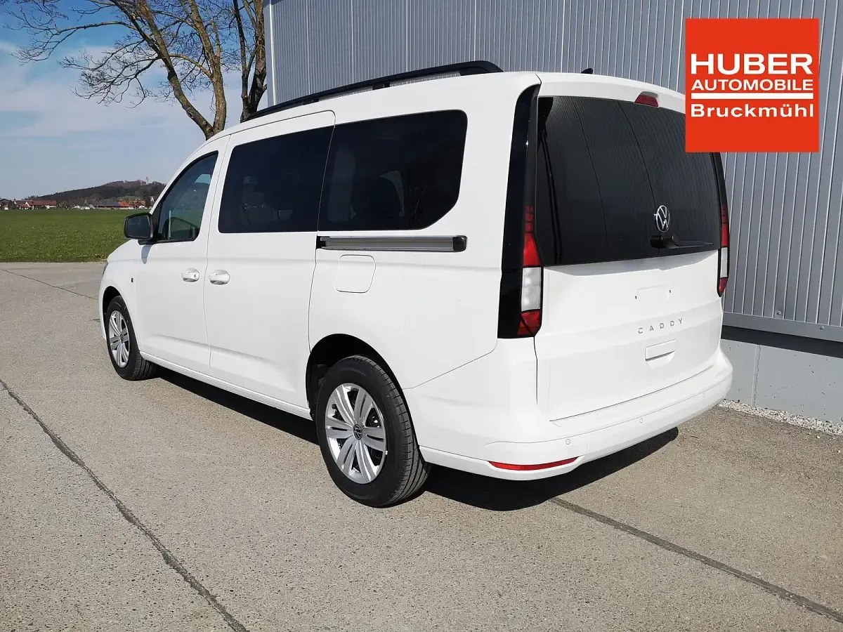 Ny VW Caddy Maxi Basis 116 HK (85 kW) 2026 Hvid MPV