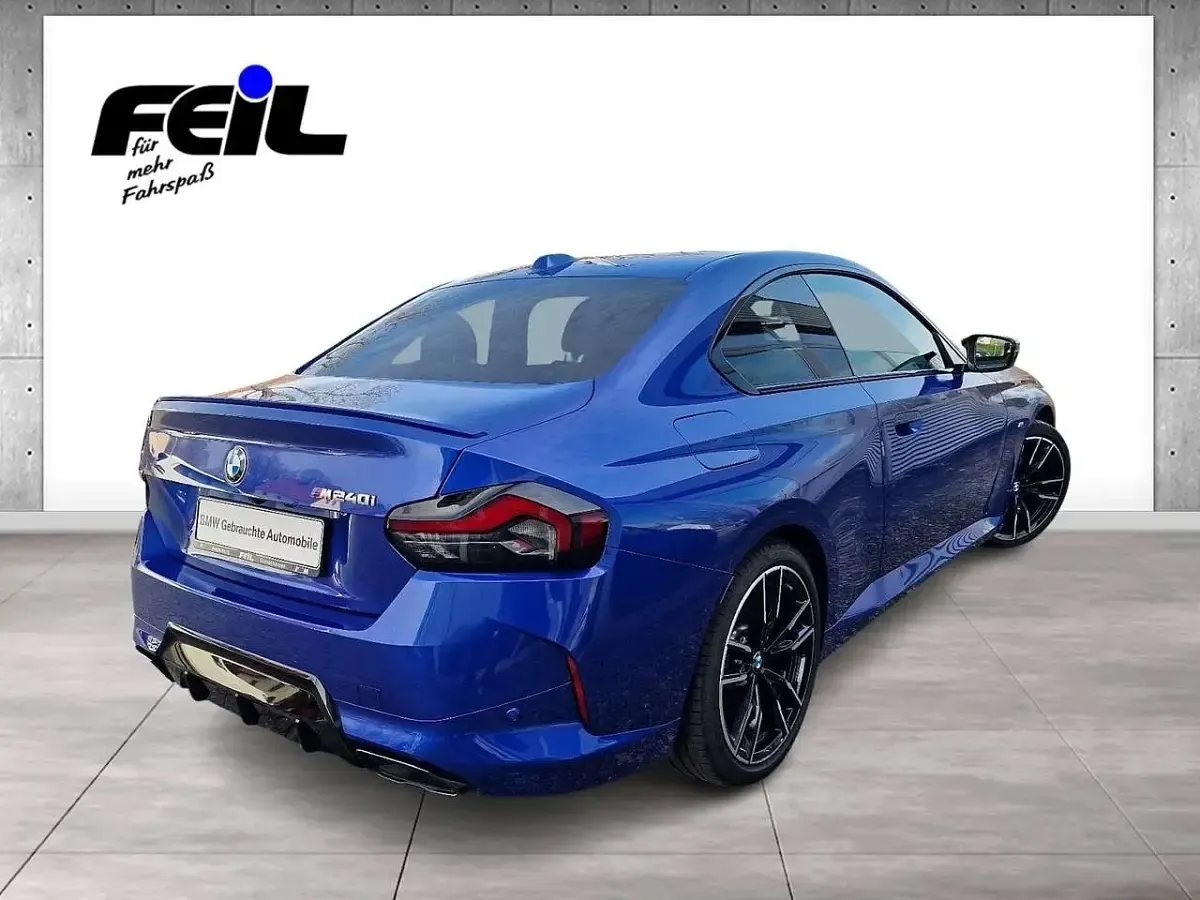 Gebraucht BMW M240i M Sport 374 PS (275 kW) 2025 Portimao blau Coupé