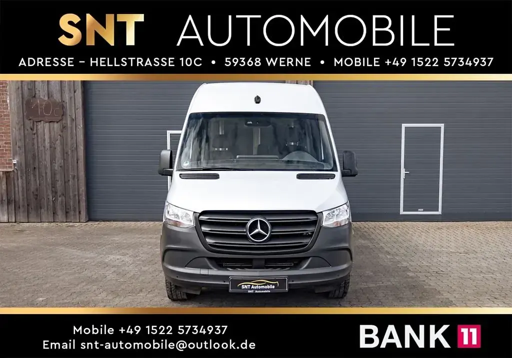 Używany Mercedes Sprinter 163 KM (119 kW) 2020 Srebrny Van