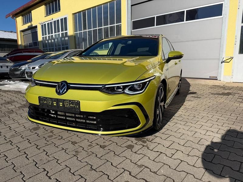 Gelb Gebraucht 2020 VW Golf VII R-line Kleinwagen | 21.800 € (Fairer Preis) - Bild 1/4