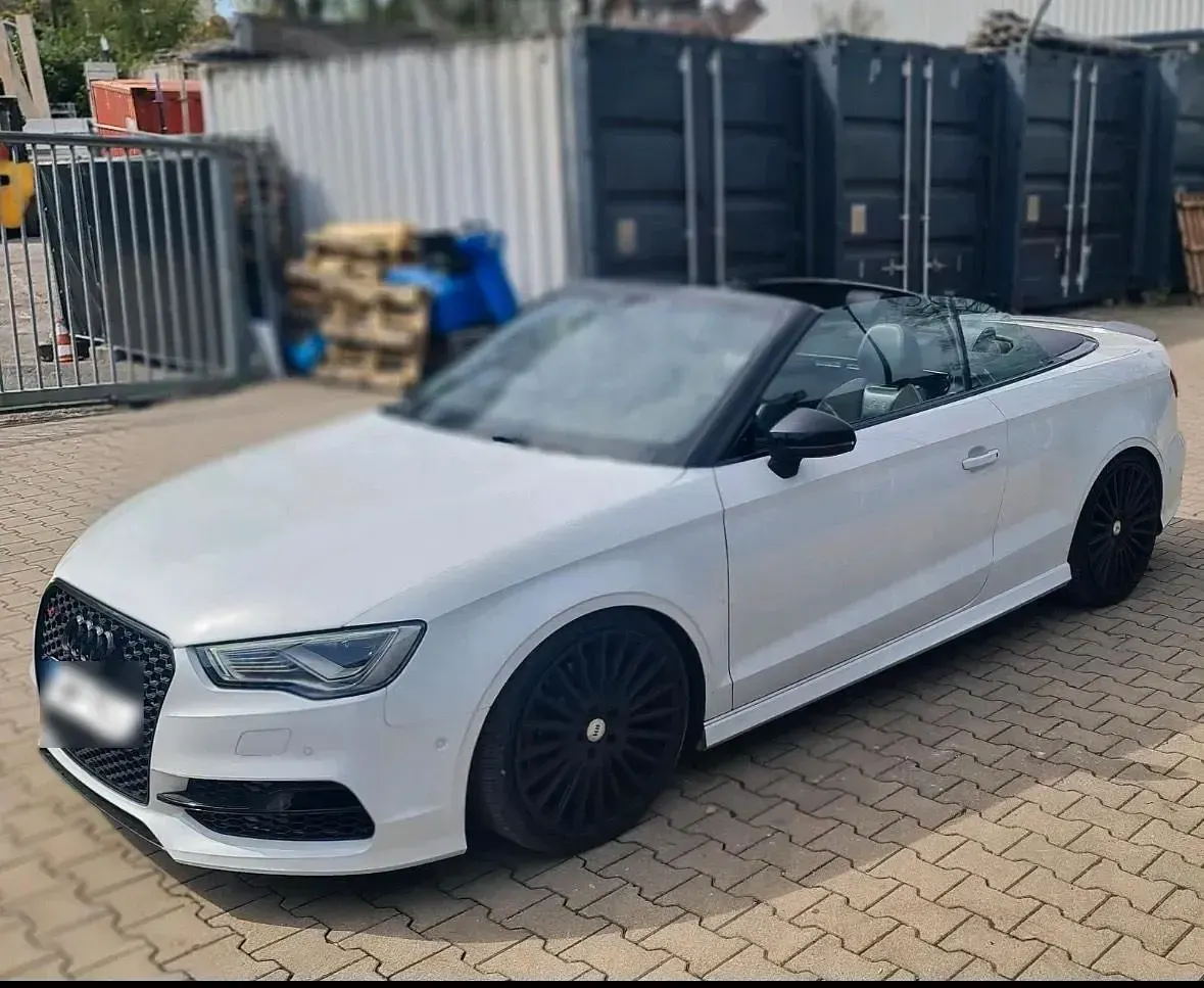 Gebraucht Audi S3 Cabriolet Ambiente 300 PS (220 kW) 2016 Weiß Cabrio
