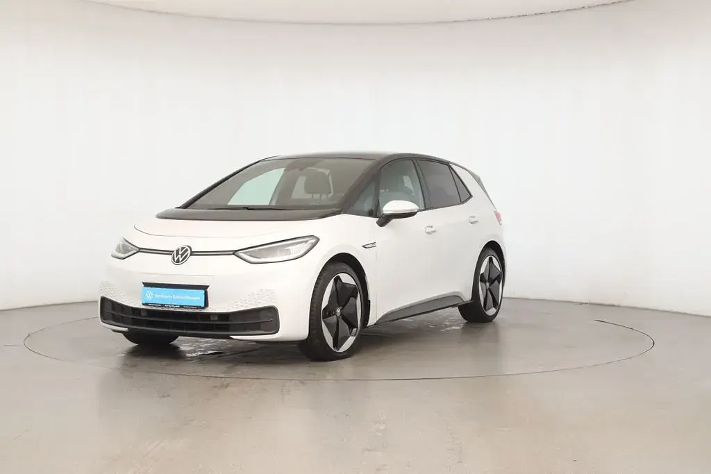 Gebraucht VW ID.3 Pro Performance 150 kW (204 PS) 2021 Weiß Kleinwagen