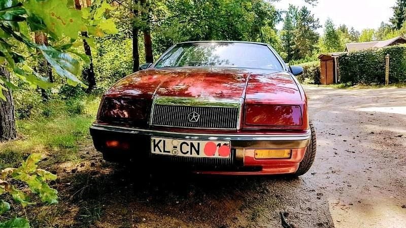 Rot Gebraucht 1990 Chrysler Le Baron Cabrio | 3.500 € - Bild 1/4
