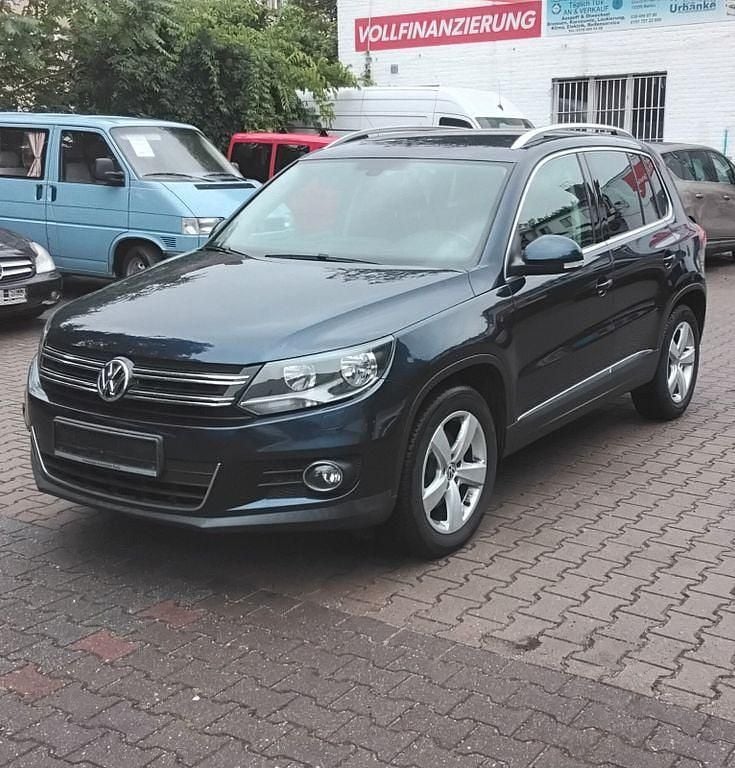 Blau Gebraucht 2014 VW Tiguan Sportline SUV | 8.850 € (Fairer Preis) - Bild 1/4