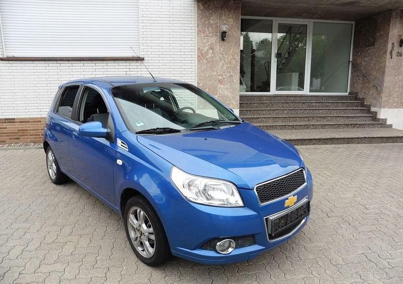 Gebraucht Chevrolet Aveo LT 101 PS (74 kW) 2008 Blau Kleinwagen