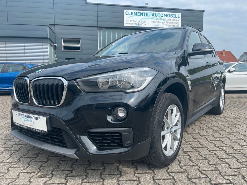 Schwarz Gebraucht 2018 BMW X1 Advantage SUV | 19.999 € (Fairer Preis) - Bild 1/4