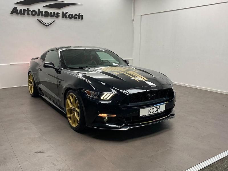 Schwarz Gebraucht 2015 Ford Mustang GT Coupé | 35.999 € (Teuer) - Bild 1/4