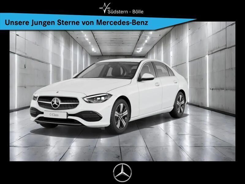 Weiß Gebraucht 2023 Mercedes C200 Avantgarde Limousine | 37.940 € (Fairer Preis) - Bild 1/2