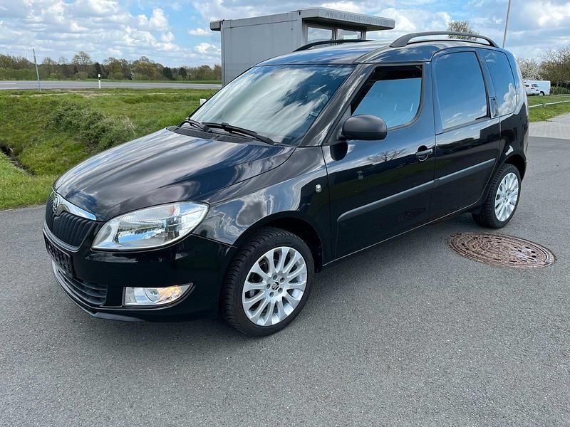 Gebraucht Skoda Roomster Plus Edition 71 PS (52 kW) 2015 Schwarz Van / Kleinbus