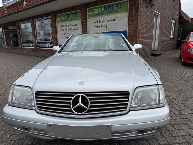 Silber Gebraucht 2000 Mercedes SL320 Cabrio | 25.900 € (Superpreis) - Bild 1/4