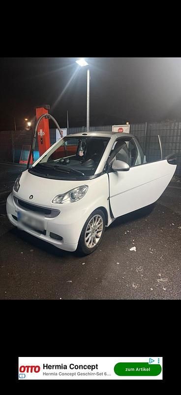 Weiß Gebraucht 2010 Smart ForTwo Cabrio Cabrio | 3.600 € (Fairer Preis) - Bild 1/4