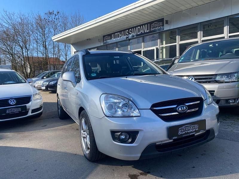 Gebraucht Kia Carens EX 140 PS (102 kW) 2009 Silber Van / Kleinbus