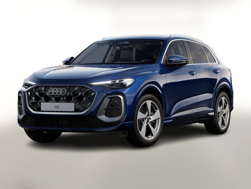 Blau Neu 2025 Audi Q5 S-Line SUV | 59.588 € (Superpreis) - Bild 1/4