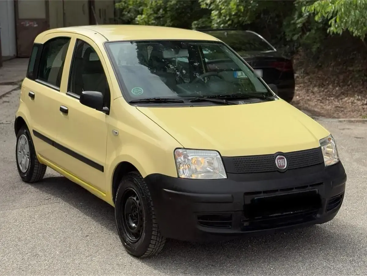 Gebraucht Fiat Panda 54 PS (39 kW) 2009 Gelb Kleinwagen