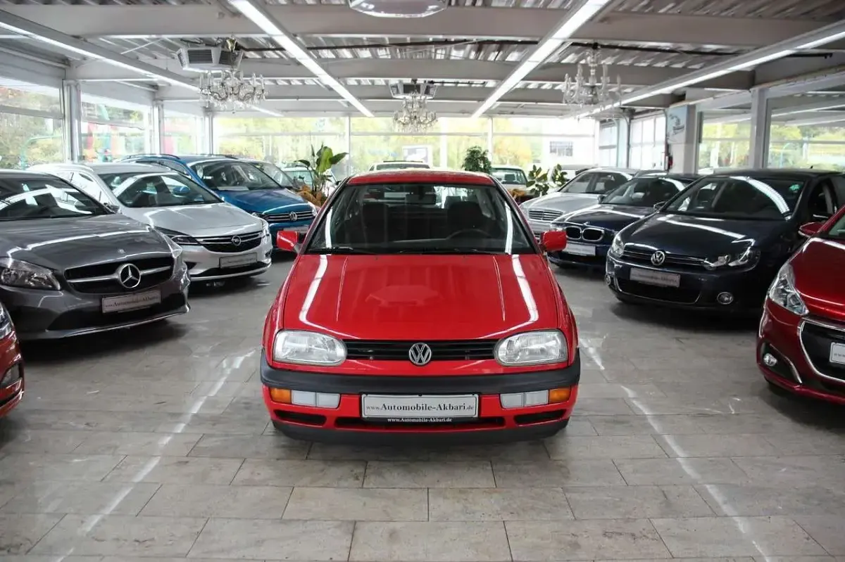 Gebraucht VW Golf III 75 PS (55 kW) 1992 Rot Kleinwagen