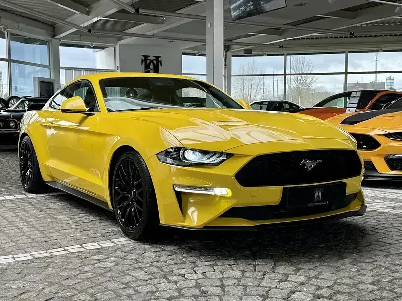 Gebraucht Ford Mustang Fastback 290 PS (213 kW) 2019 Californiayellow (metallic) Coupé