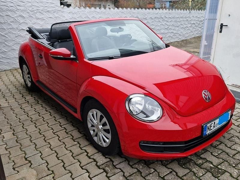 Rot Gebraucht 2015 VW Beetle Cabrio | 13.600 € (Guter Preis) - Bild 1/4