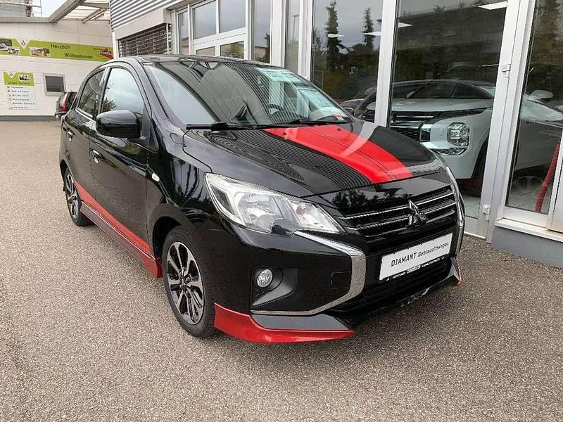 Magicschwarz Gebraucht 2022 Mitsubishi Space Star Select+ Limousine | 13.290 € (Teuer) - Bild 1/4