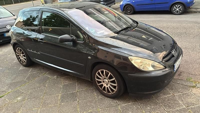 Gebraucht Peugeot 307 2003 Schwarz Kleinwagen