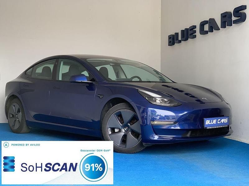 Gebraucht Tesla Model 3 366 kW (498 PS) 2022 Deep blue metallic Limousine