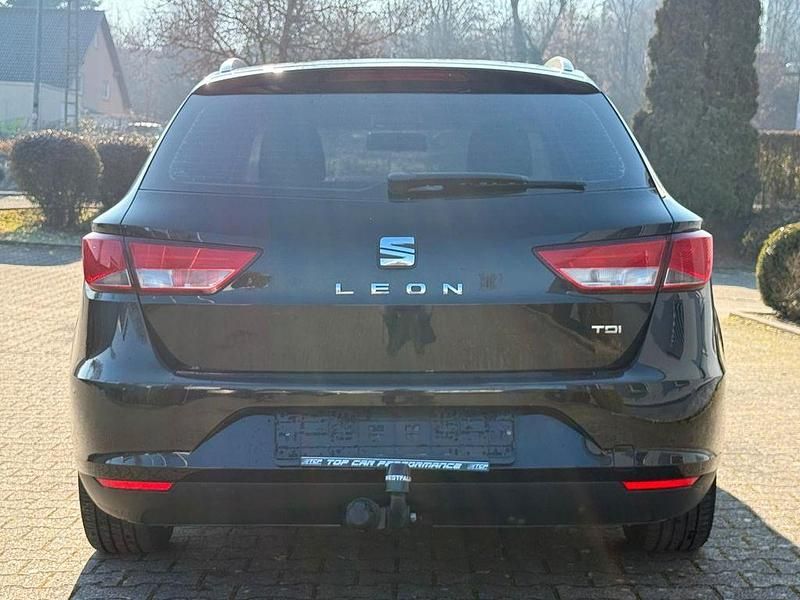 Gebraucht Seat Leon ST Style 110 PS (80 kW) 2015 Schwarz Kombi