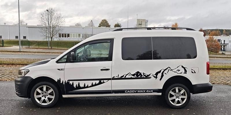 Gebraucht VW Caddy Maxi Conceptline 122 PS (89 kW) 2015 Weiß Van / Kleinbus