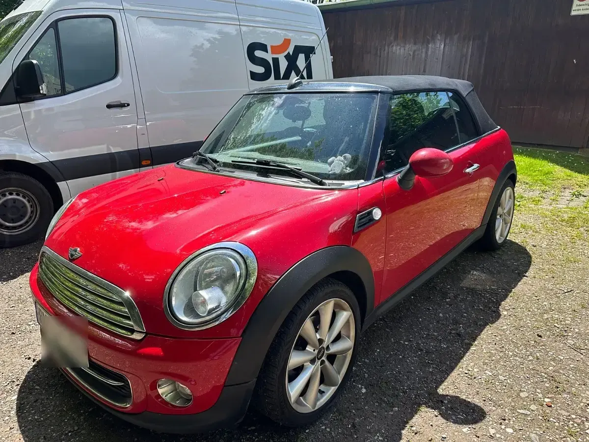 Gebraucht Mini Cooper Cabriolet 122 PS (89 kW) 2015 Rot Cabrio