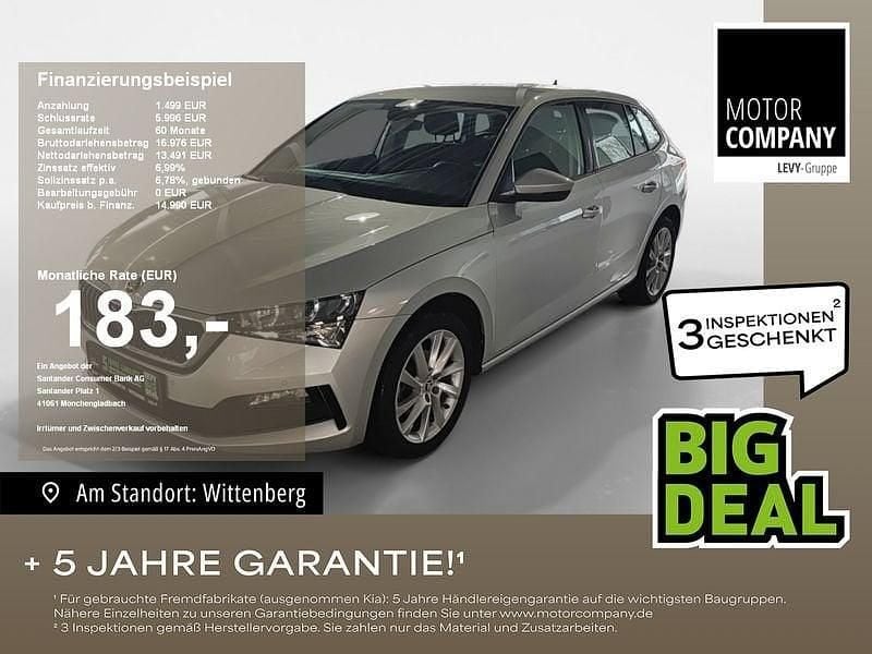 Gebraucht Skoda Scala Style 110 PS (80 kW) 2022 Silber Kleinwagen