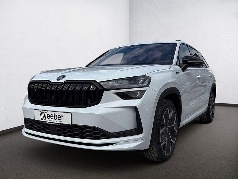 Weiß Neu 2025 Skoda Kodiaq SportLine SUV | 57.099 € (Teuer) - Bild 1/4