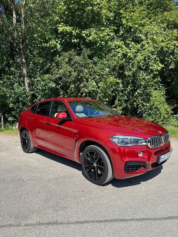 Rot Gebraucht 2017 BMW X6 Performance SUV | 36.999 € (Fairer Preis) - Bild 1/4