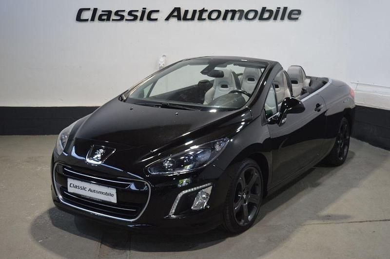 Schwarz Gebraucht 2013 Peugeot 308 CC Roland Garros Cabrio | 4.700 € (Fairer Preis) - Bild 1/4