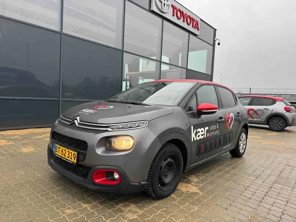 Gebraucht Citroën C3 Feel 75 PS (55 kW) 2018 Grau Kleinwagen