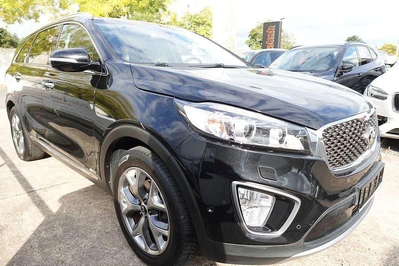 Schwarz Gebraucht 2016 Kia Sorento Platinum Edition SUV | 18.990 € (Fairer Preis) - Bild 1/4