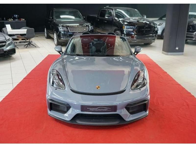 Gebraucht Porsche Boxster 420 PS (308 kW) 2023 Arktikgrau Cabrio
