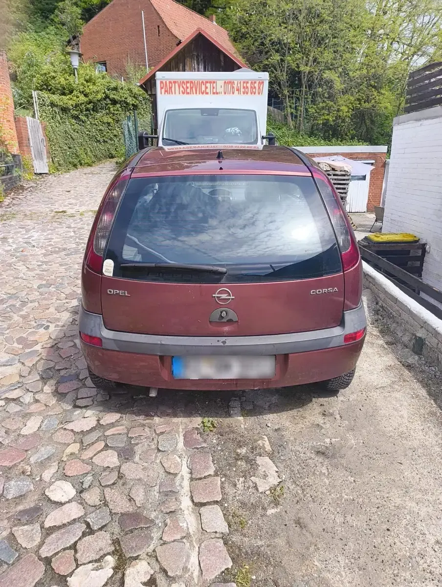 Brugt Opel Corsa 2001 Rød Hatchback